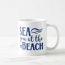 Caneca De Café Vejo Você Na Cota Naval Moderna Costeira Cof