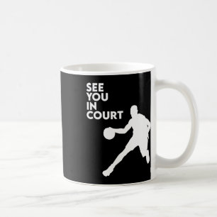 Caneca De Café Vejo Você No Tribunal Comer Dormir Jogador de Sket
