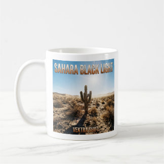 Caneca De Café Vektra Shift - Sahara Preto Luz Dança Trance Cof