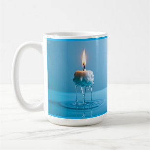 Caneca De Café Vela Flutuante Elegante