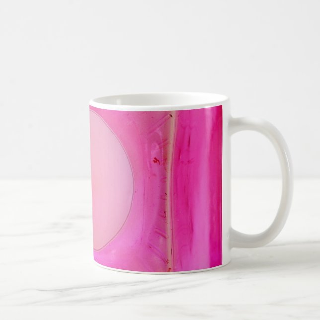 Caneca De Café Vela, Luz de Amor Rosa Suave (Direita)