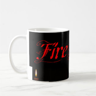 Caneca De Café Velas de Firestarter que queimam-se na obscuridade