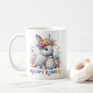 Caneca De Café Velas De Queima De Câncer Floral Colorida