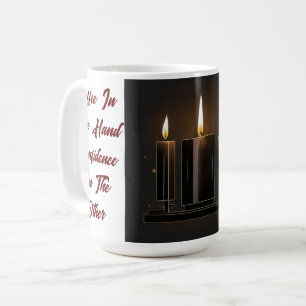Caneca De Café Velas De Shabbat - Resistência Iluminante De Ícone