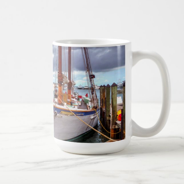 Caneca De Café Veleiros Morred em Key West (Direita)