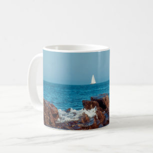Caneca De Café Velejando o Atlântico