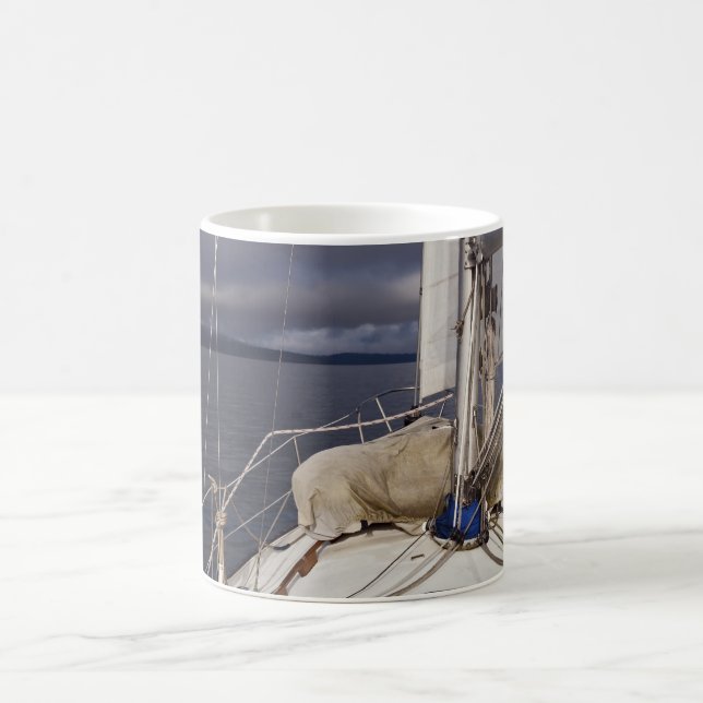Caneca De Café Velejando para a tempestade - Mug (Centro)