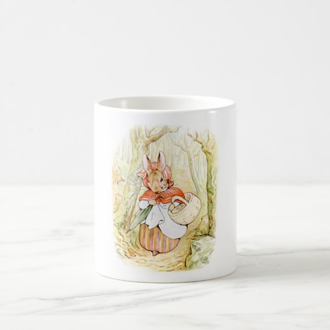 Caneca De Café Velha Sra. Rabbit (Chapeuzinho Vermelho) (B Potter (Centro)