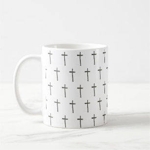 Caneca De Café Velho Cachorro Cruzado