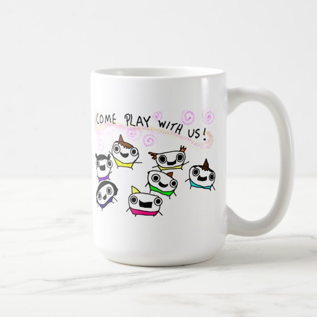Caneca De Café "Vem o jogo connosco " (Direita)