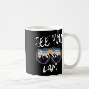 Caneca De Café Vemo-Nos Na Alemanha De Vaga, Esqui Óculos