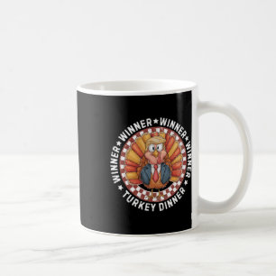 Caneca De Café Vencedor da Turquia Janta Engraçado Trump Thanksgi