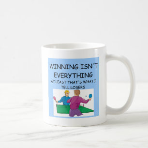 Caneca De Café Vencedor do TÉNIS DE MESA