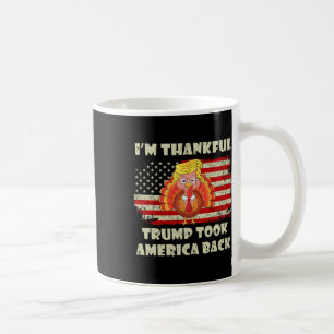 Caneca De Café Vencedor Estou Grato Trump Venceu Levou a América
