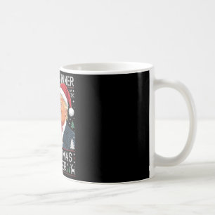 Caneca De Café Vencedor Vencedor Jantar de Natal Papai Noel Trump