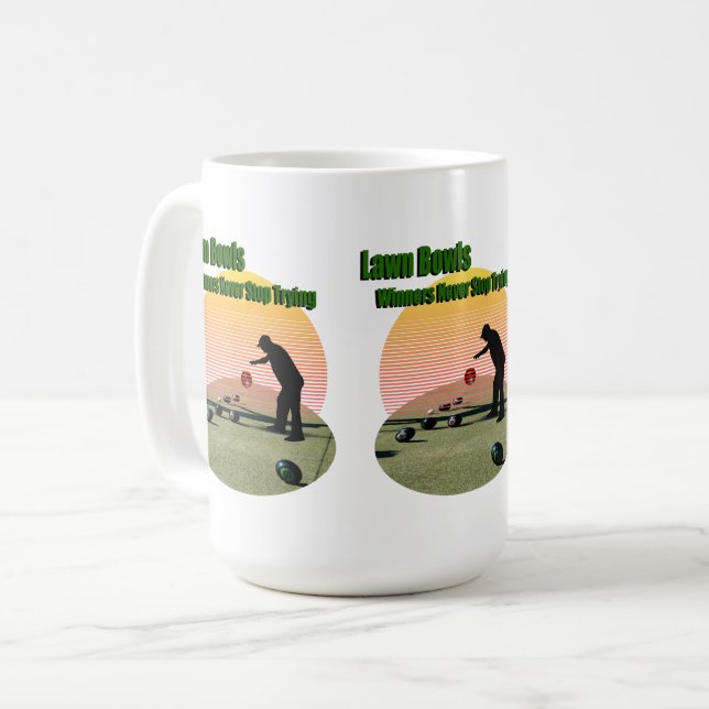 Caneca De Café Vencedores de Bolinhos de Café (Frente Esquerda)