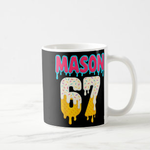 Caneca De Café Venda 6 7 Sorvete Gotejamento Número 67 Divertido