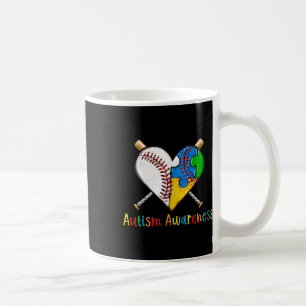 Caneca De Café Venda Coração Quebra-Cabeça Mês de Conscientização