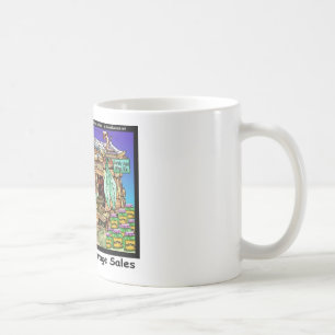 Caneca De Café Vendas de Garagem de Abelhas Típicas Presentes Eng