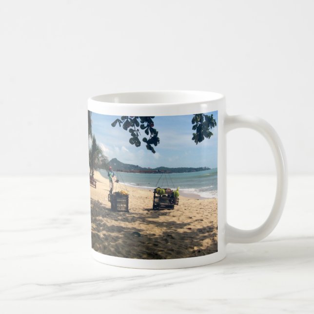 Caneca De Café Vendas de Praia na Ilha de Samui (Direita)