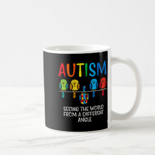 Caneca De Café Vendo o Mundo de um Ângulo Diferente Conscientizaç
