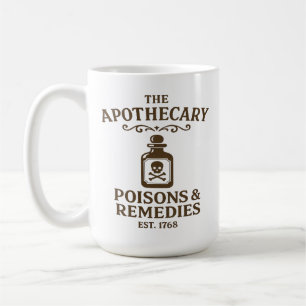 Caneca de Café Veneno & Remédios – Estilo Farmácia