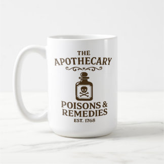 Caneca de Café Veneno & Remédios – Estilo Farmácia