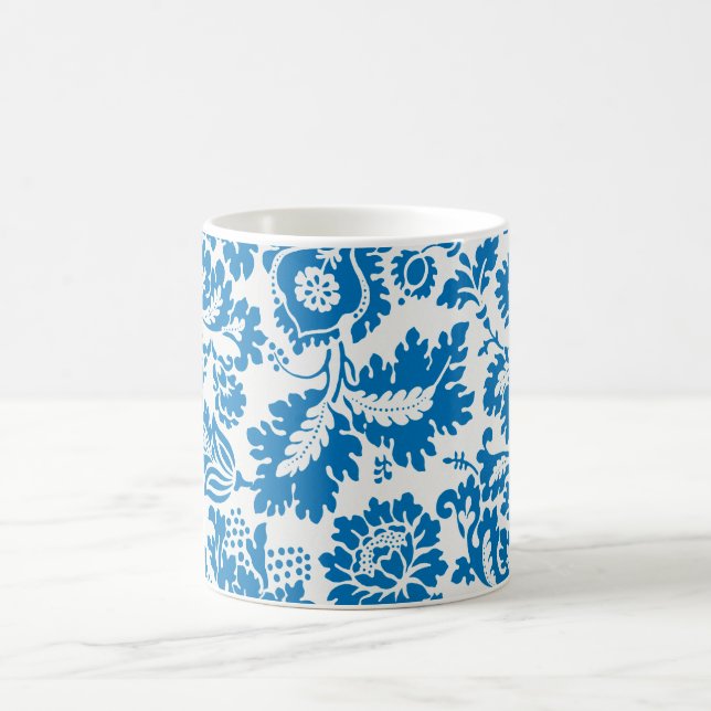 Caneca De Café Venetian Pattern (por William Morris) (Centro)