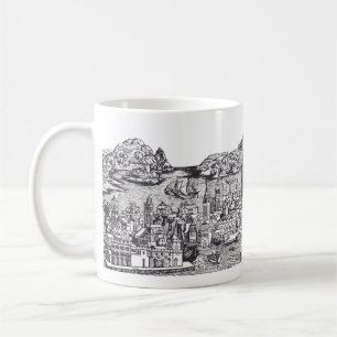Caneca De Café Veneza cidade medieval na Itália