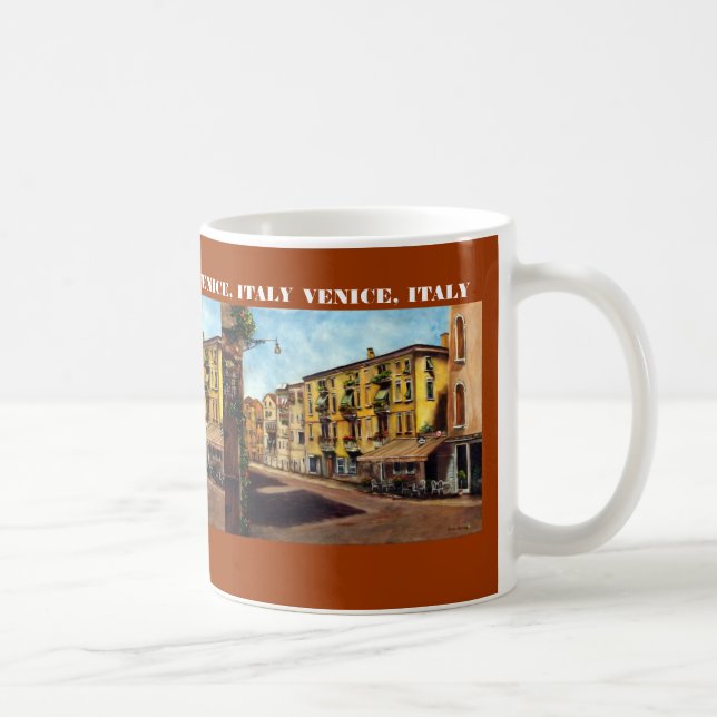 Caneca De Café Veneza Italia (Direita)