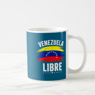Caneca De Café Venezuela Livre 2026 Bandeira do Coração da Venezu