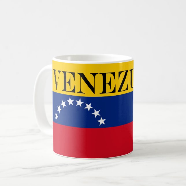 Caneca De Café Venezuela: Patriota patriótico (Frente Esquerda)