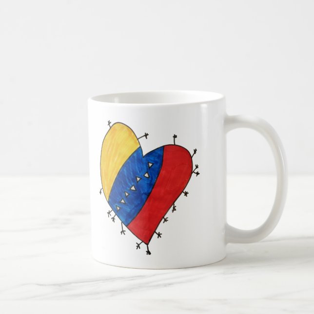 Caneca De Café Venezuelana Nostalgia Coffee Mug (Direita)