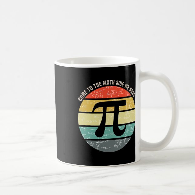 Caneca De Café Venha Ao Lado Da Matemática Temos Geek De Nerd De  (Direita)