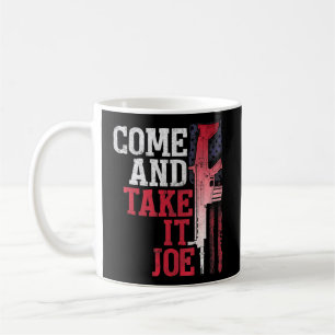 Caneca De Café Venha E Pegue Joe Gun Rights Owner Ar 15 Americ