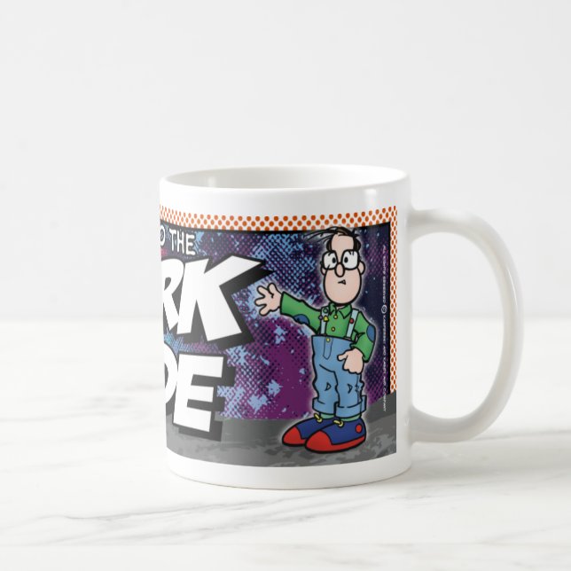 Caneca De Café Venha para o Lado Nerd (Direita)