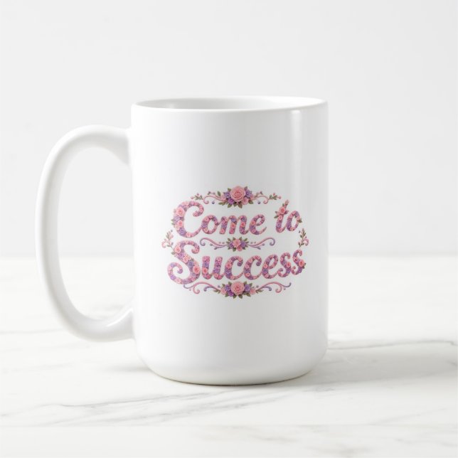 Caneca De Café Venha para o Sucesso (Esquerda)