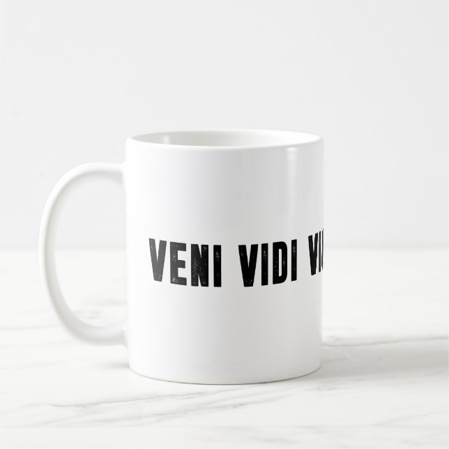 Caneca De Café Veni vidi vici (Esquerda)