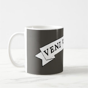 Caneca De Café VENI VIDI VICI - Eu vim eu vi eu venci