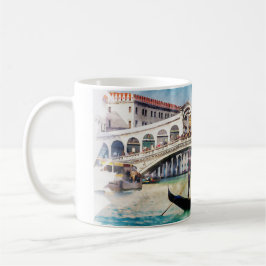 Caneca De Café VENICE Itália Belo Viagem de Aquarela da Terra