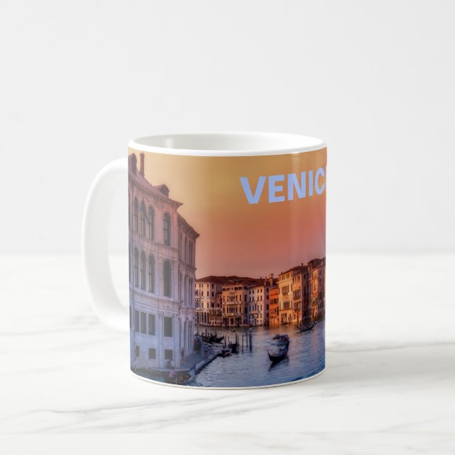Caneca De Café Venice Summer (Frente Esquerda)