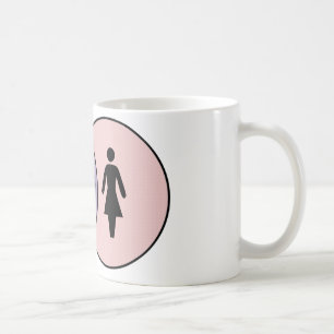 Caneca De Café Venn Diagram Boy + Girl