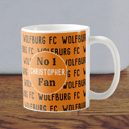 Caneca De Café Ventilador de futebol ou apoiador de futebol Doura