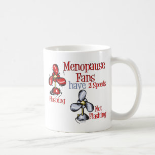 Caneca De Café Ventilador Menopause