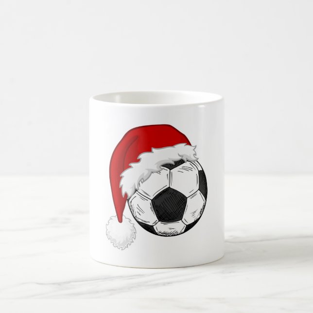 Caneca De Café Ventiladores de futebol camisetas de Natal design  (Centro)