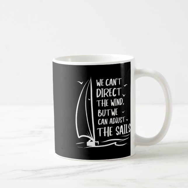 Caneca De Café Vento à vela Ajuste o Barco da vela - veleiro (Direita)