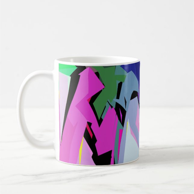 Caneca De Café Vento colorido (Esquerda)