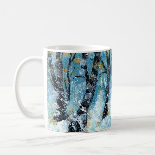 Caneca De Café Vento e neve (Esquerda)