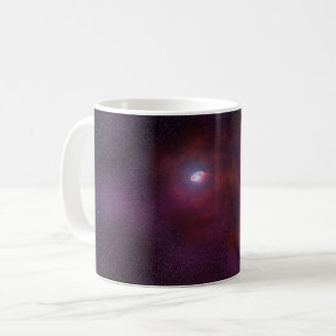 Caneca De Café Vento Pulsar De Uma Estrela De Neutron.