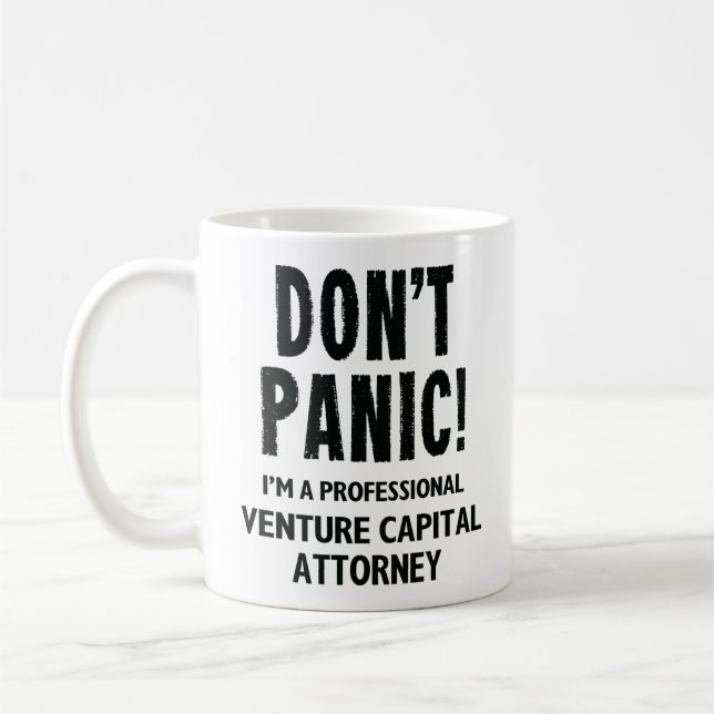 Caneca De Café Venture Capital Attorney (Esquerda)